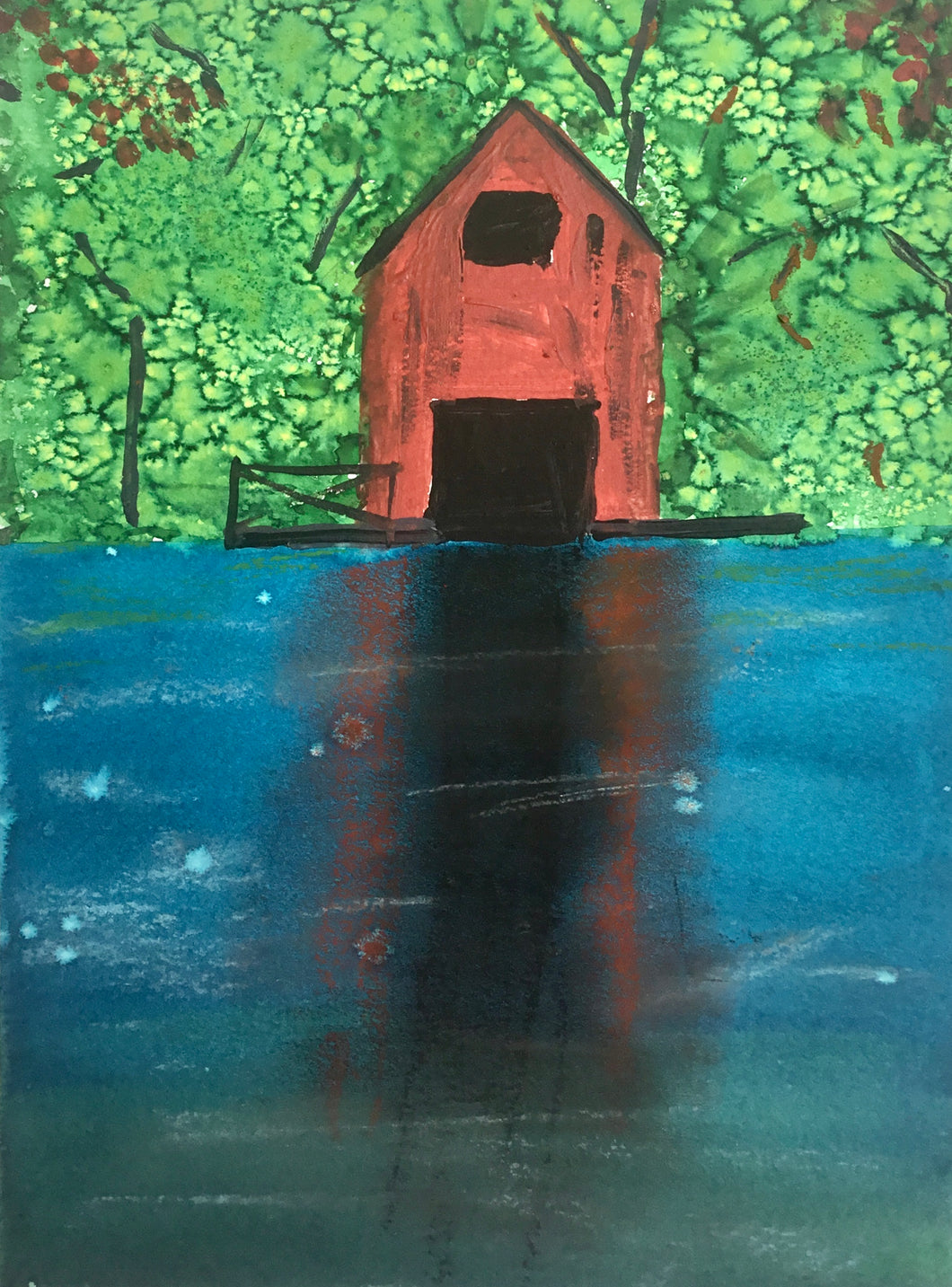 Boat House Inspired by Peter Doig 2 - Private Class