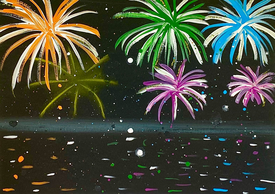 Fireworks - Inspired by Theodore Earl Butler