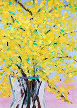 Load image into Gallery viewer, Cascading Yellow Forsythia
